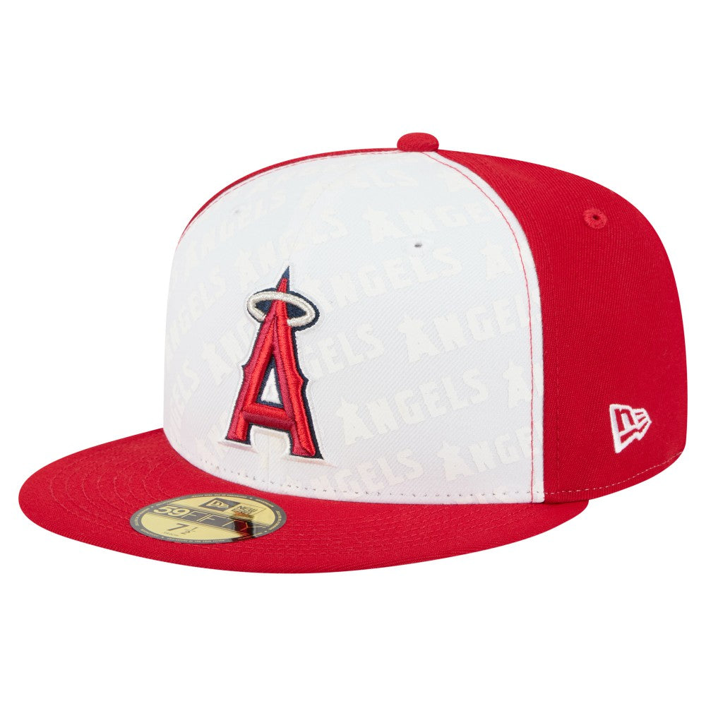 Los Angeles Angels New Era Repeat 59FIFTY Fitted Hat discount