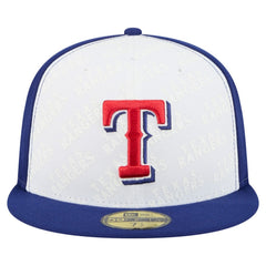 Texas Rangers New Era Repeat 59FIFTY Fitted Hat Online