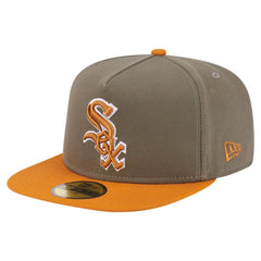 Chicago White Sox New Era Two-Tone Color Pack A-Frame 59FIFTY Fitted Hat Lifestyle