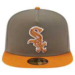 Chicago White Sox New Era Two-Tone Color Pack A-Frame 59FIFTY Fitted Hat Lifestyle