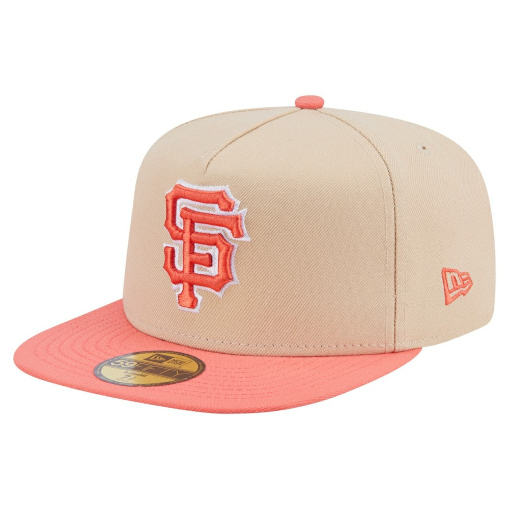 San Francisco Giants New Era Two-Tone Color Pack A-Frame 59FIFTY Fitted Hat discount