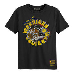 Mitchell & Ness - Golden State Warriors Preschool In The Net T-Shirt - Black