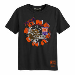 Mitchell & Ness - Phoenix Suns Preschool In The Net T-Shirt - Black