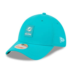 Miami Dolphins New Era 2025 Sideline 39THIRTY Flex Hat Aqua - NFL