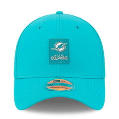 Miami Dolphins New Era 2025 Sideline 39THIRTY Flex Hat Aqua - NFL