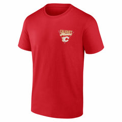Calgary Flames - Net Slap T-Shirt Red
