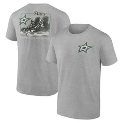Dallas Stars - Glory Skates T-Shirt Heather Gray