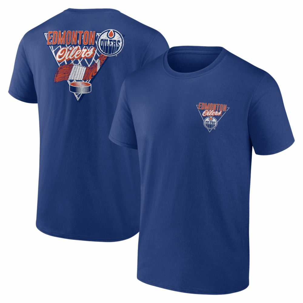 Edmonton Oilers - Net Slap T-Shirt Royal