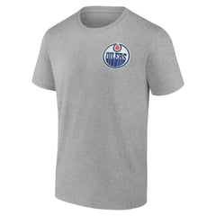 Edmonton Oilers - Glory Skates T-Shirt Heather Gray
