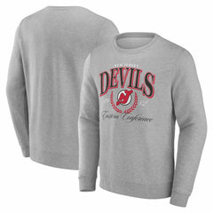 New Jersey Devils - Reign Supreme Pullover Sweatshirt Gray