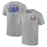 New York Islanders - Glory Skates T-Shirt Heather Gray
