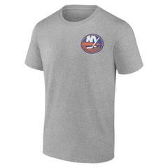New York Islanders - Glory Skates T-Shirt Heather Gray