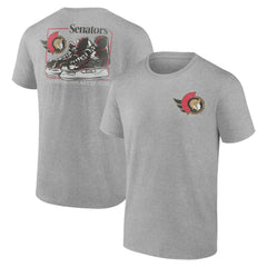 Ottawa Senators - Glory Skates T-Shirt Heather Gray