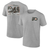 Philadelphia Flyers - Glory Skates T-Shirt Heather Gray
