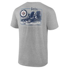 Winnipeg Jets - Glory Skates T-Shirt Heather Gray
