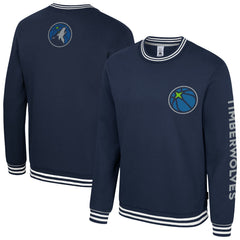 NBA - Minnesota Timberwolves Stadium Essentials Unisex Half-Time 2 Pullover Sweatshirt - Navy