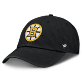 Boston Bruins Fanatics Primary Logo Adjustable Hat Black