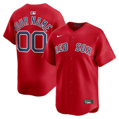 Boston Red Sox Nike Alternate Limited Custom Jersey On Sale