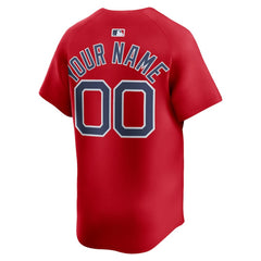 Boston Red Sox Nike Alternate Limited Custom Jersey On Sale