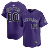 Colorado Rockies Nike Alternate Limited Custom Jersey Clearance