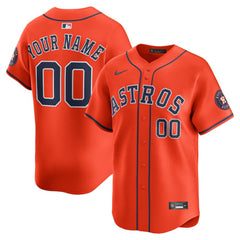 Houston Astros Nike Alternate Limited Custom Jersey Sale
