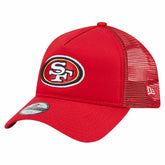 San Francisco 49ers New Era Preschool Main A-Frame 9FORTY Adjustable Hat Scarlet - NFL