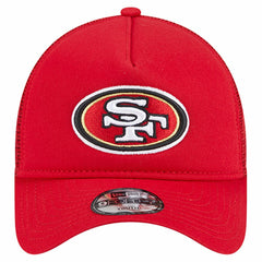 San Francisco 49ers New Era Preschool Main A-Frame 9FORTY Adjustable Hat Scarlet - NFL
