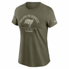 Tampa Bay Buccaneers Women's 2025 Salute to Service Sideline T-Shirt Olive - Nike