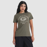 Green Bay Packers Women's 2025 Salute to Service Sideline T-Shirt Olive - Nike