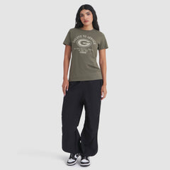 Green Bay Packers Women's 2025 Salute to Service Sideline T-Shirt Olive - Nike