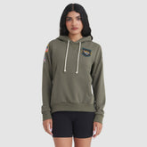 Jacksonville Jaguars Women's 2025 Salute to Service Sideline Standard Issue Dri-FIT Hoodie Olive - Nike