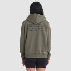 Jacksonville Jaguars Women's 2025 Salute to Service Sideline Standard Issue Dri-FIT Hoodie Olive - Nike