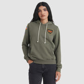 Washington Commanders Women's 2025 Salute to Service Sideline Standard Issue Dri-FIT Hoodie Olive - Nike