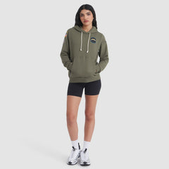 Los Angeles Chargers Women's 2025 Salute to Service Sideline Standard Issue Dri-FIT Hoodie Olive - Nike
