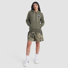 Los Angeles Rams Women's 2025 Salute to Service Sideline Standard Issue Dri-FIT Hoodie Olive - Nike