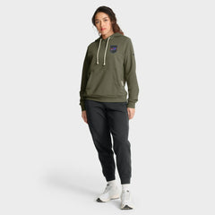 Buffalo Bills Women's 2025 Salute to Service Sideline Standard Issue Dri-FIT Hoodie Olive - Nike