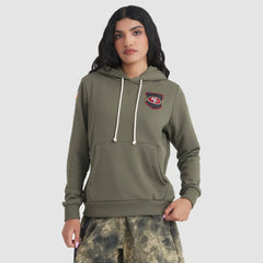 San Francisco 49ers Women's 2025 Salute to Service Sideline Standard Issue Dri-FIT Hoodie Olive - Nike