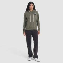 Philadelphia Eagles Women's 2025 Salute to Service Sideline Standard Issue Dri-FIT Hoodie Olive - Nike