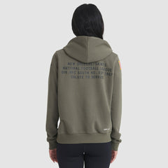 New Orleans Saints Women's 2025 Salute to Service Sideline Standard Issue Dri-FIT Hoodie Olive - Nike