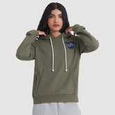 Detroit Lions Women's 2025 Salute to Service Sideline Standard Issue Dri-FIT Hoodie Olive - Nike