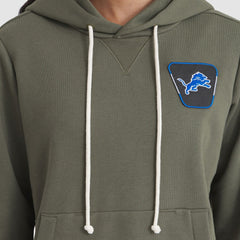 Detroit Lions Women's 2025 Salute to Service Sideline Standard Issue Dri-FIT Hoodie Olive - Nike