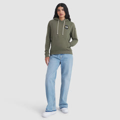 Green Bay Packers Women's 2025 Salute to Service Sideline Standard Issue Dri-FIT Hoodie Olive - Nike