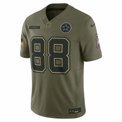 CeeDee Lamb Dallas Cowboys 2025 Salute to Service Limited Jersey Olive - Nike