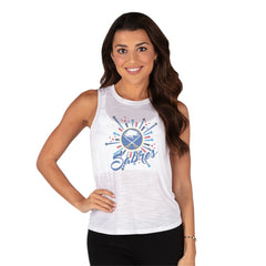 Buffalo Sabres - Concepts Sport Women's Infuse Knit Tank Top White