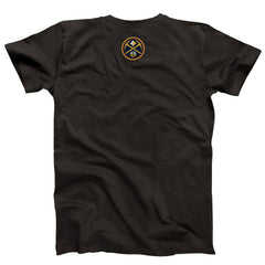NBA - Denver Nuggets NBALab x Hyperfly Unisex Year of the Snake Lunar New Year Collection T-Shirt - Heather Black