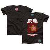 NBA - Atlanta Hawks NBALab x Hyperfly Unisex Year of the Snake Lunar New Year Collection T-Shirt - Heather Black