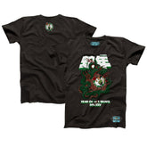 NBA - Boston Celtics NBALab x Hyperfly Unisex Year of the Snake Lunar New Year Collection T-Shirt - Heather Black