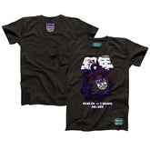 NBA - Sacramento Kings NBALab x Hyperfly Unisex Year of the Snake Lunar New Year Collection T-Shirt - Heather Black