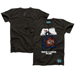NBA - San Antonio Spurs NBALab x Hyperfly Unisex Year of the Snake Lunar New Year Collection T-Shirt - Heather Black
