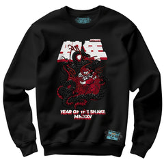 NBA - Chicago Bulls NBALab x Hyperfly Unisex Year of the Snake Lunar New Year Collection Sweatshirt - Black